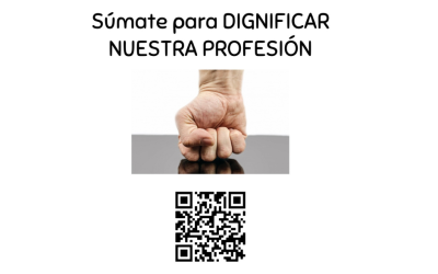 Sumate para DIGNIFICAR NUESTRA PROFESION