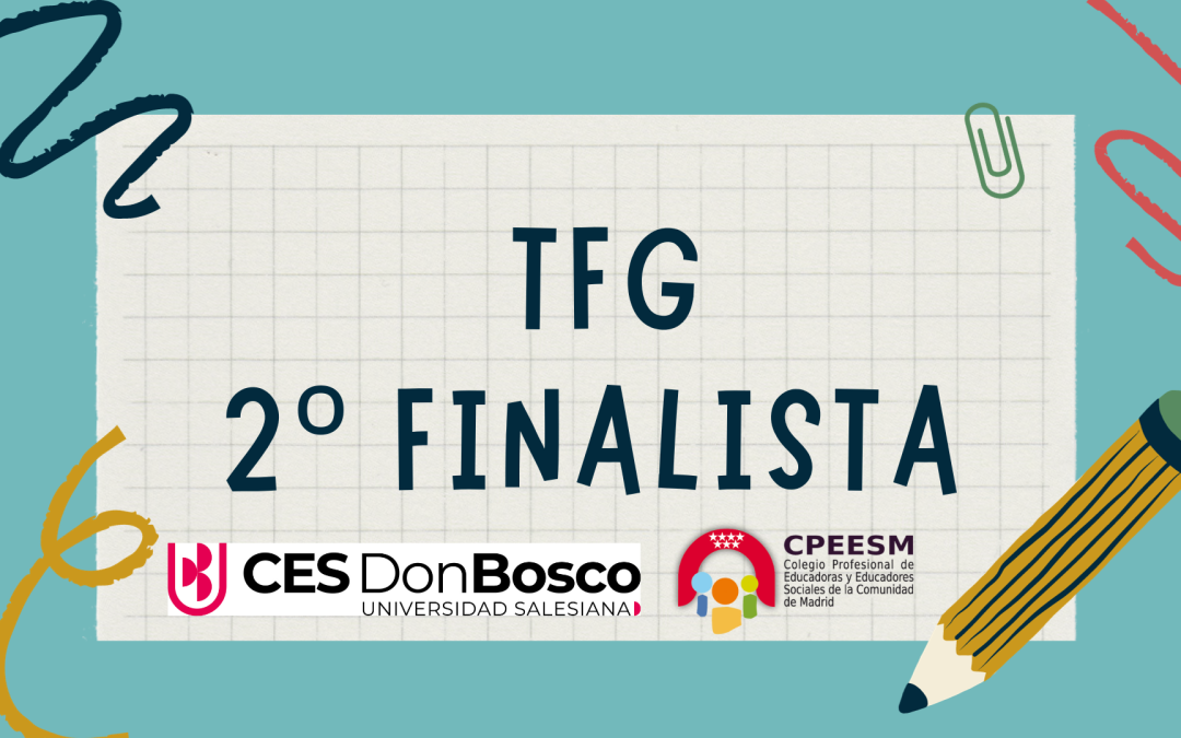 2º FINALISTA PREMIOS TFG EDUCACION SOCIAL