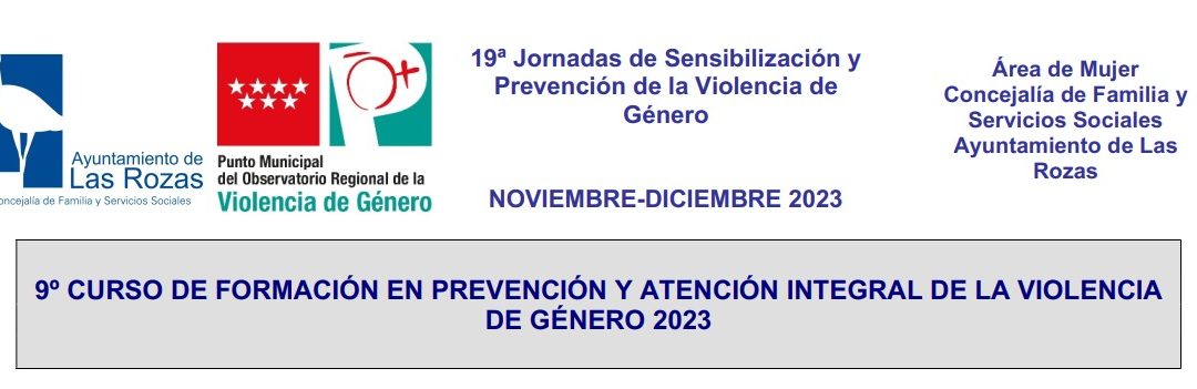 9º Curso de Formación en Prevención y Atención Integral de la Violencia de Género