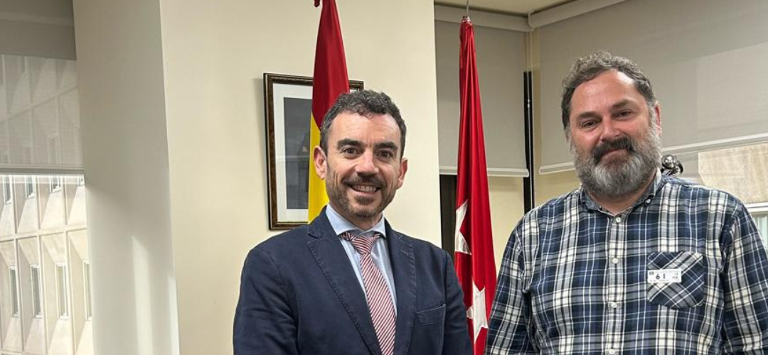 Reunión con D. Óscar Álvarez López, Director General de Atención al Mayor y a la Dependencia de la Comunidad de Madrid