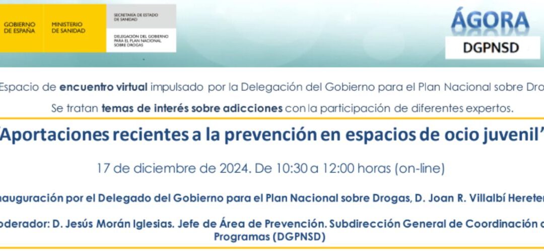 Aportaciones recientes a la prevención en espacios de ocio juvenil