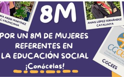 POR UN 8M DE MUJERES REFERENTES EN LA EDUCACIÓN SOCIAL
