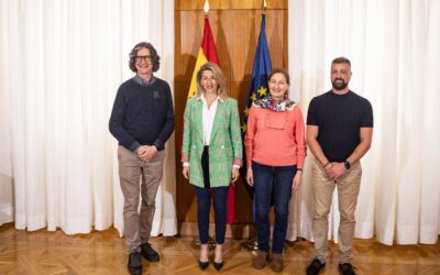 El CGCEES se reúne con la Vicepresidenta segunda, Yolanda Díaz Pérez, para reclamar el reconocimiento y la regulación estatal de la Educación Social