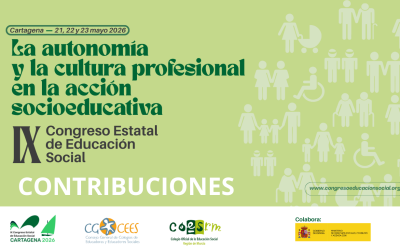 ABIERTO PLAZO COMUNICACIONES IX CONGRESO ESTATAL EDUCACIÓN SOCIAL CARTAGENA 2026