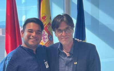 2 OCT NOS REUNIMOS CON ESTEBAN ÁLVAREZ PORTAVOZ SOCIALISTA COMISIÓN EDUCACIÓN