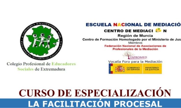 CURSO DE ESPECIALIZACIÓN LA FACILITACIÓN PROCESAL PARA ACOMPAÑAR A PERSONAS CON DISCAPACIDAD EN PROCESOS JUDICIALES     