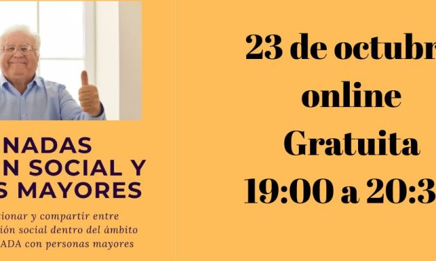 II JORNADA EDUCACIÓN SOCIAL Y PERSONAS MAYORES