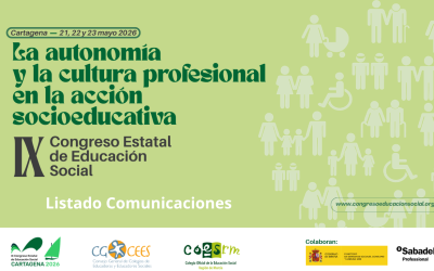 CONTRIBUCIONES DEL IX CONGRESO ESTATAL DE EDUCACIÓN SOCIAL