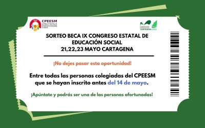 SORTEO BECA IX CONGRESO ESTATAL DE EDUCACIÓN SOCIAL