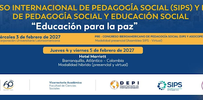 XXXVII Congreso Internacional de Pedagogía Social 2027: un espacio de reflexión y colaboración internacional